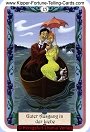 Mystical Kipper card meaning of success in Love