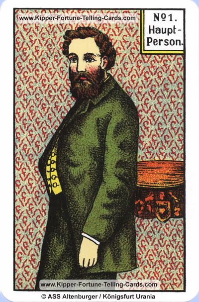 Original Kipper Cards Meaningsthe main Person male