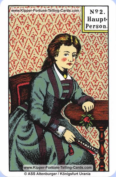 Original Kipper Cards Meaningsthe main Person female