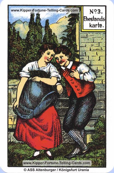 Original Kipper Cards Meaningsthe Marriage