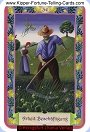 Mystical Kipper card meaning of Work occupation