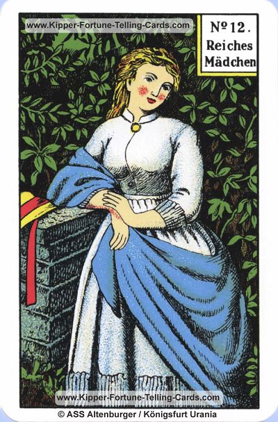 Original Kipper Cards Meaningsthe rich girl