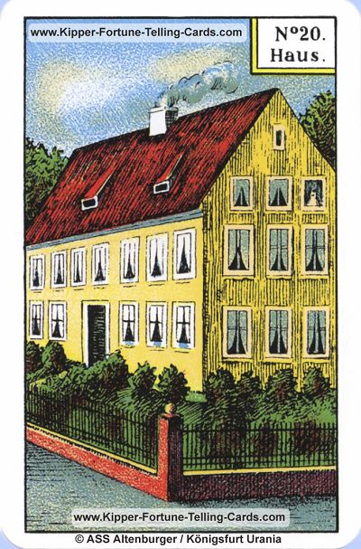 Original Kipper Cards Meaningsthe House