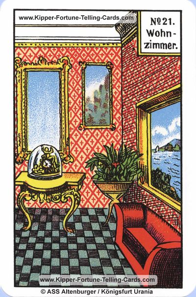 Original Kipper Cards Meaningsthe living room