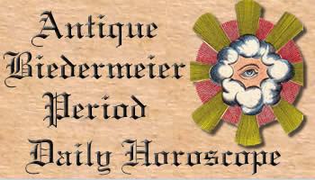 Antique Biedermeier free daily Horoscope